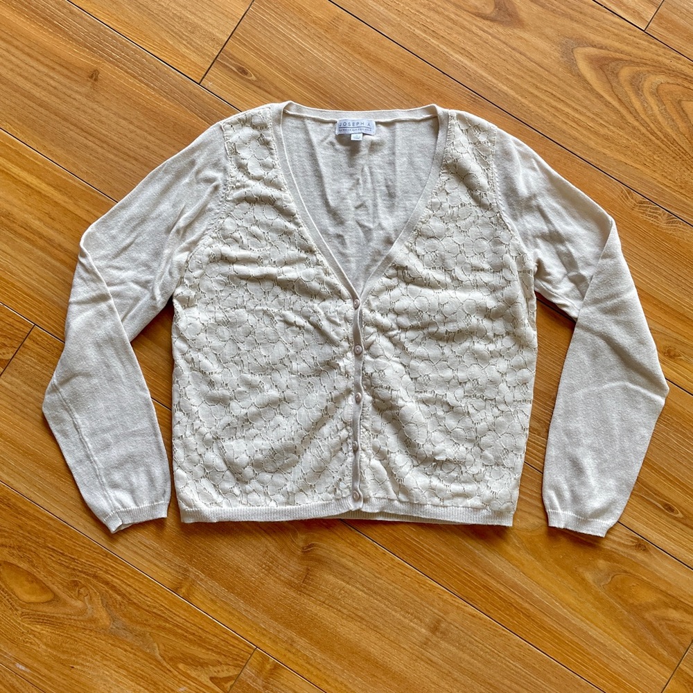 FLORAL LACE CARDIGAN
